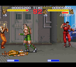 Final Fight 3 (USA) (Beta) In game screenshot